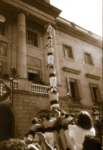 pilar de set amb folre (foto: Arxiu Bordegassos)